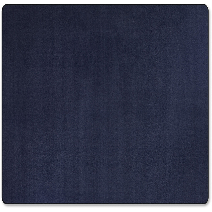 Flagship Carpets Classic Solid Color 12' Square Rug Traditional - 12 ft Length x 12 ft Width - Square - Navy - Nylon - 1 Each (AS70NV)