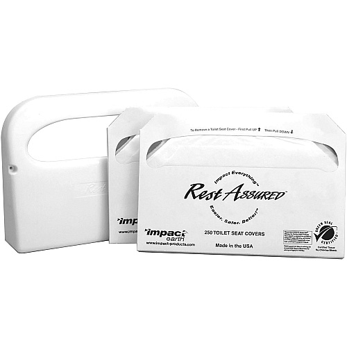Impact Toilet Seat Cover Starter Set Half-fold - 1 Each (25160800)