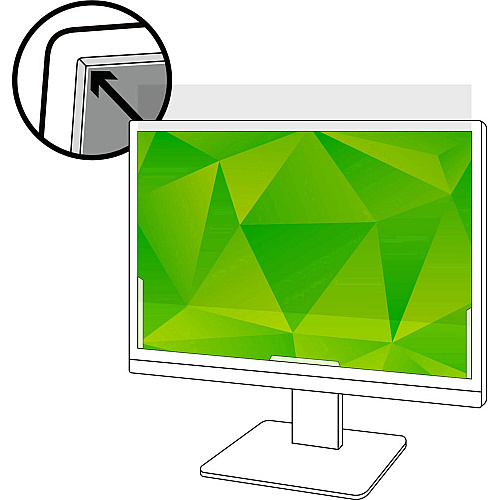 3M Anti-Glare Filter Clear, Matte For 19.5" Widescreen LCD Monitor - 16:9 - Scratch Resistant, Fingerprint Resistant, Dust Resistant - Anti-glare - 1 Each (AG195W9B)