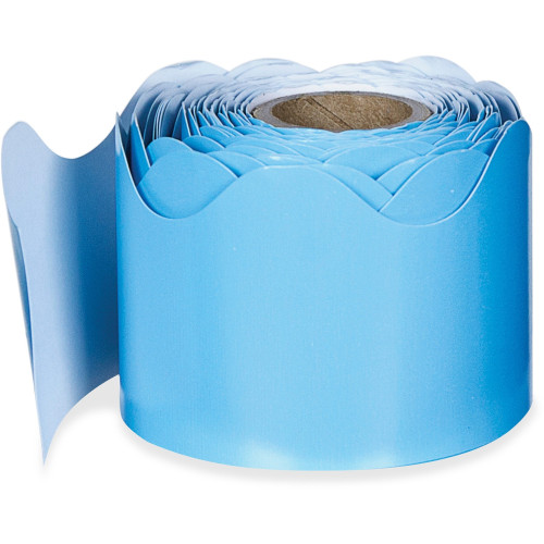 Carson-Dellosa Carson Dellosa Education Plain Continuous-roll Scalloped Border (108216)