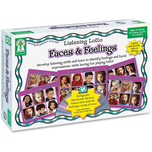 Carson-Dellosa Carson Dellosa Education Grades PreK-1 Faces/Feelings Board Game (846032)