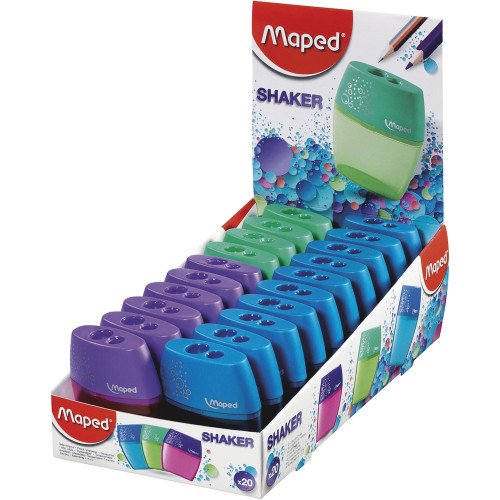 Maped Helix Shaker 2-hole Pencil Sharpener (534755)