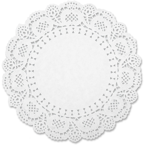 Sparco White Round Doilies (99825)