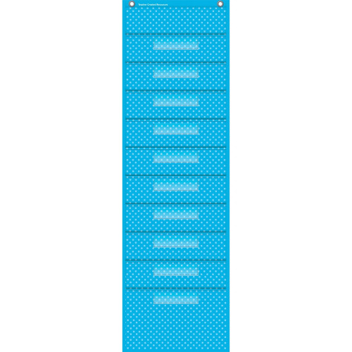 Teacher Created Resources Polka Dot Storage Pocket Chart (20738)