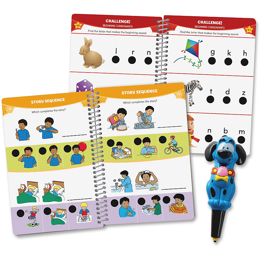 Hot Dots Jr Pre-K Reading Set Interactive Printed Book Book - Grade Pre-K (2390)