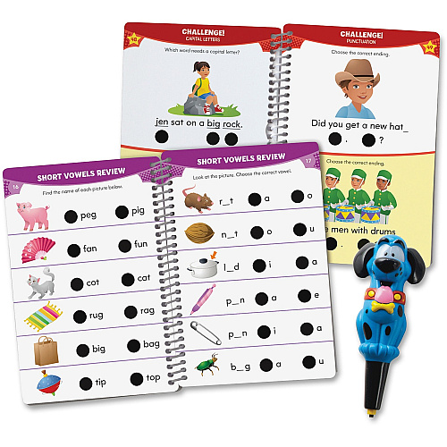 Hot Dots Kindergarten Reading Set Interactive Education Printed Book Interactive Printed Book Book (2391)