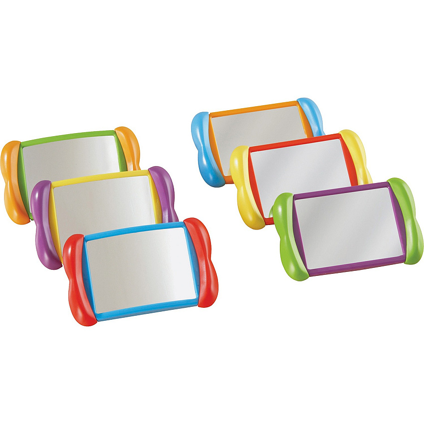 Learning Resources All About Me 2-in-1 Mirrors Mirror Toy - Theme/Subject: Learning, Fun - 2 Year & Up (LER3371)