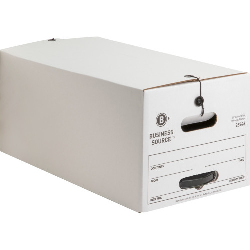 Business Source Medium Duty Letter Size Storage Box (26746)