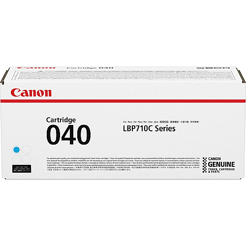 Canon Toner Cartridge 5400 Pages (CRTDG040C)