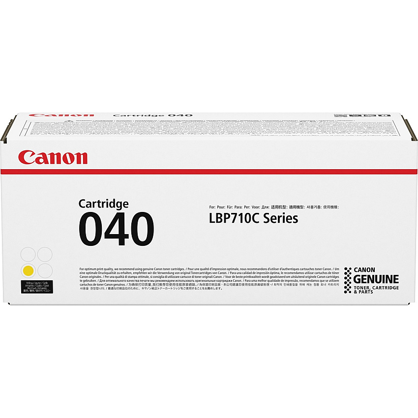 Canon Toner Cartridge 5400 Pages (CRTDG040Y)