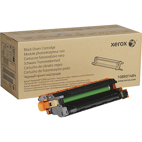 Xerox VersaLink C500/C505 Drum Cartridge Laser Print Technology - 40000 Pages - Black - 1 Each (108R01484)