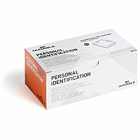 DURABLE 8013/8224 Replacement ID Card Holder Support 3.35" x 2.13" Media - Transparent - 10 / Box (892419)