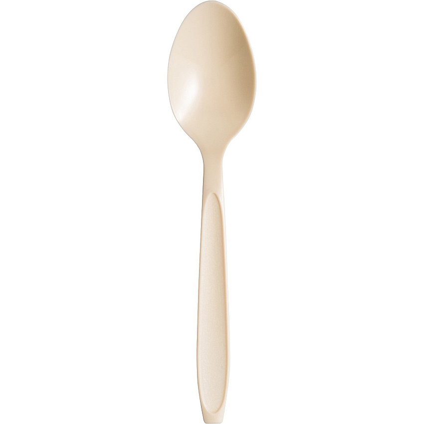 Solo Cup Reliance Medium Weight Bulk Teaspoons Teaspoon - 1 x Teaspoon - Breakroom - Disposable - Champagne - 1000 / Carton (RSAT0019)