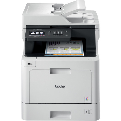Brother MFCL8610CDW Business Color Laser All-in-One Printer with Duplex Printing and Wireless Networking