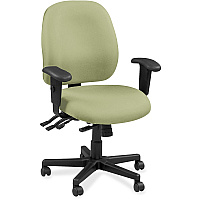 Eurotech Executive Chair Dillon Sage - Vinyl, Fabric - 1 Each (49802069)