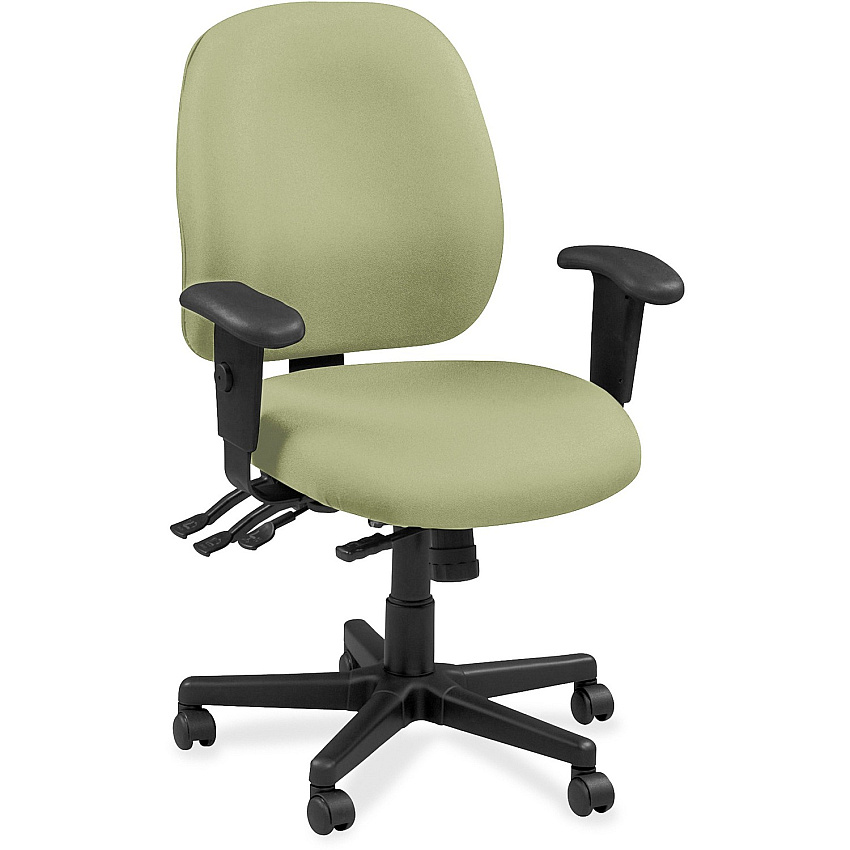 Eurotech Executive Chair Dillon Sage - Vinyl, Fabric - 1 Each (49802069)