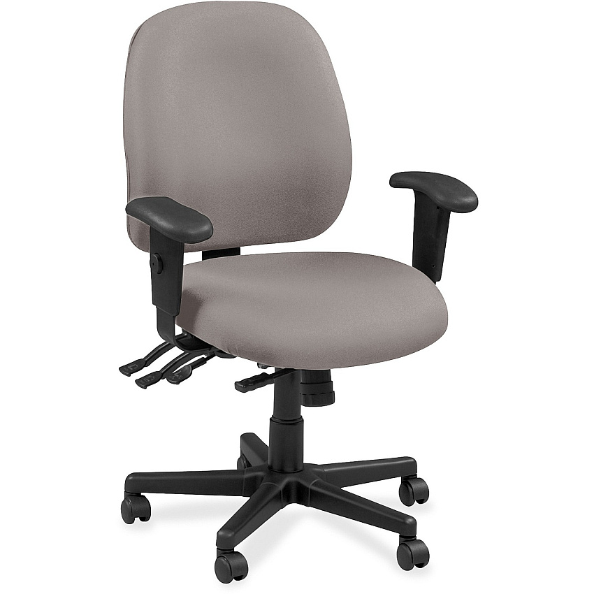 Eurotech Executive Chair Castillo Metal - Vinyl, Fabric - 1 Each (49802071)