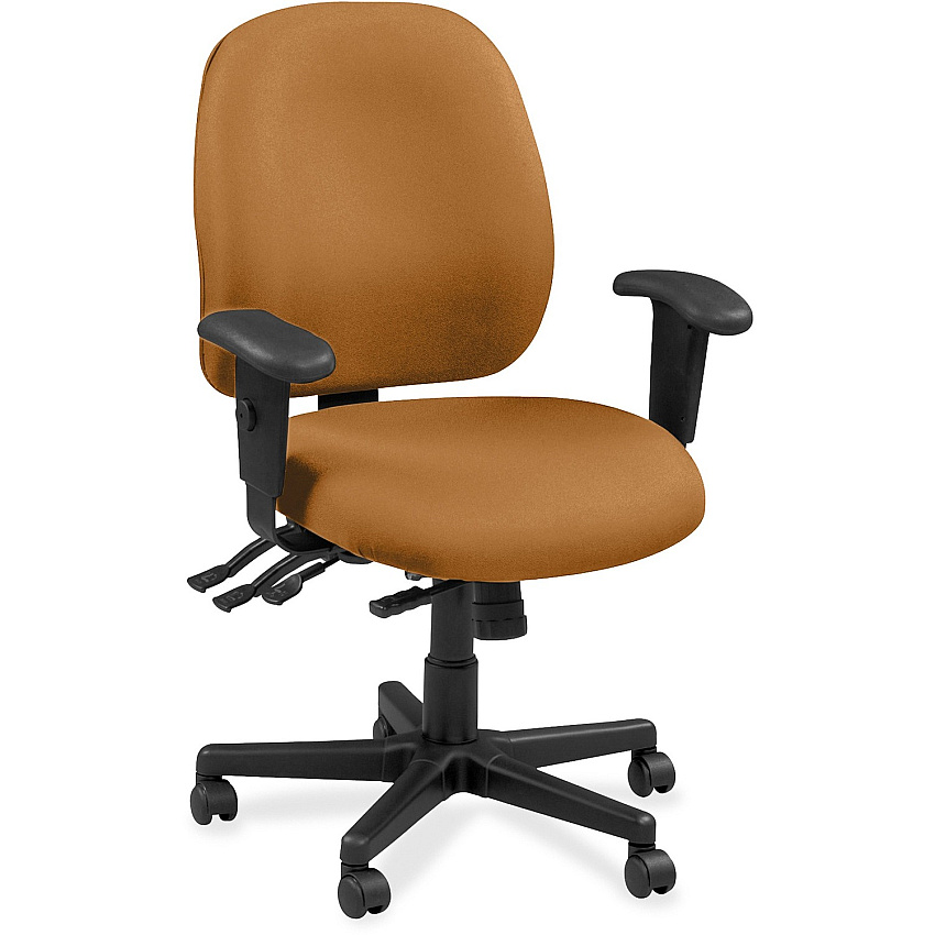 Eurotech Executive Chair Dillon Fiesta - Vinyl, Fabric - 1 Each (49802073)