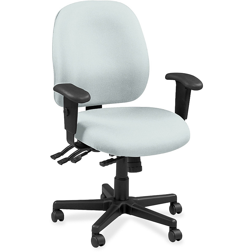 Eurotech Executive Chair Castillo Breezy - Vinyl, Fabric - 1 Each (49802102)