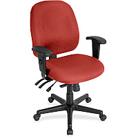 Eurotech 4x4sl with Seat Slider Red Rock Seat Color - Canyon Vinyl Seat Material - Red Rock Back Color - Canyon Vinyl Back Material - 5-star Base - Canyon Red Rock - Armrest - 1 Each (498SL075)
