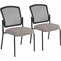 Eurotech dakota 2 Stackable Metal Seat Color - Vinyl Seat Material - Four-legged Base - Castillo Metal - 2 / Carton (7014071)