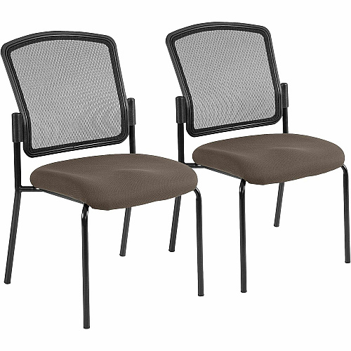Eurotech dakota 2 Stackable Java Seat Color - Vinyl Seat Material - Four-legged Base - Dillon Java - 2 / Carton (7014077)