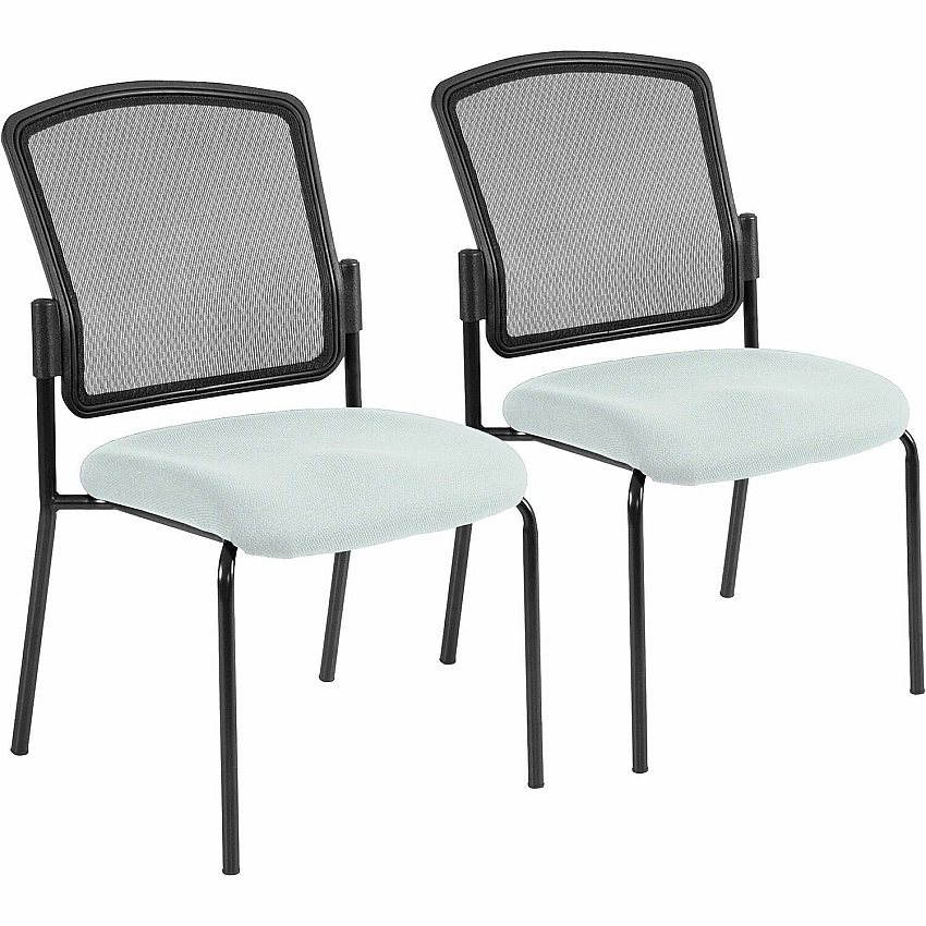 Eurotech dakota 2 Stackable Breezy Seat Color - Vinyl Seat Material - Four-legged Base - Castillo Breezy - 2 / Carton (7014102)