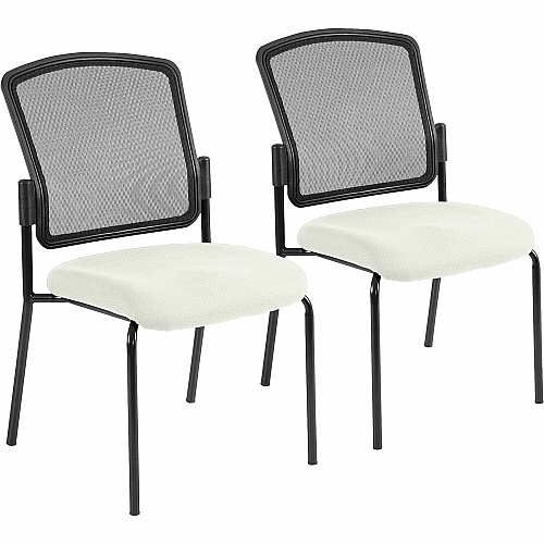 Eurotech dakota 2 Stackable Snow Seat Color - Vinyl Seat Material - Four-legged Base - Dillon Snow - 2 / Carton (7014103)
