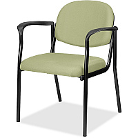 Eurotech dakota with Arms Sage Seat Color - Fabric, Vinyl Seat Material - Sage Back Color - Vinyl, Fabric Back Material - Four-legged Base - Dillon Sage - 1 Carton (8011069)