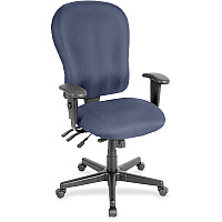 Eurotech 4x4xl High Back Task Chair Ocean Seat Color - Vinyl Seat Material - Ocean Back Color - Vinyl Back Material - High Back - 5-star Base - Dillon Ocean - Armrest - 1 Each (FM4080010)