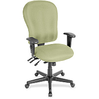 Eurotech 4x4xl High Back Task Chair Sage Seat Color - Vinyl Seat Material - Sage Back Color - Vinyl Back Material - High Back - 5-star Base - Dillon Sage - Armrest - 1 Each (FM4080069)