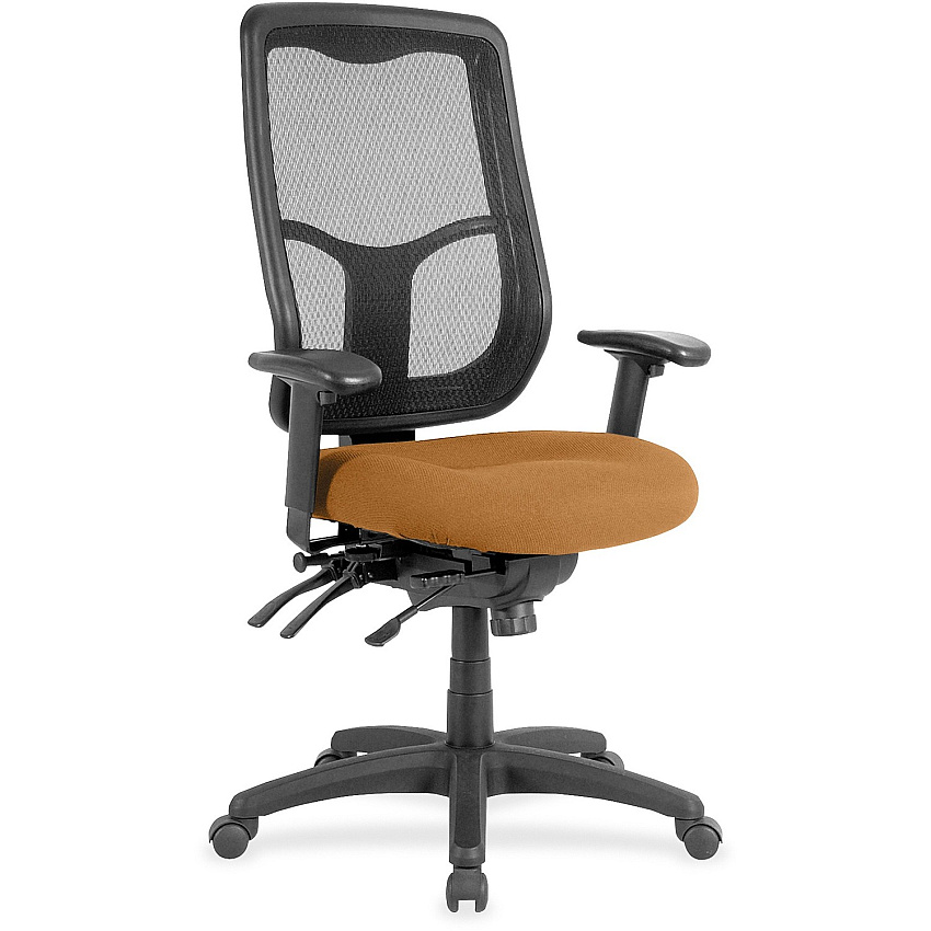Eurotech Executive Chair Fabric Seat Material - High Back - Dillon Fiesta - Vinyl - 1 Each (MFH9SL073)