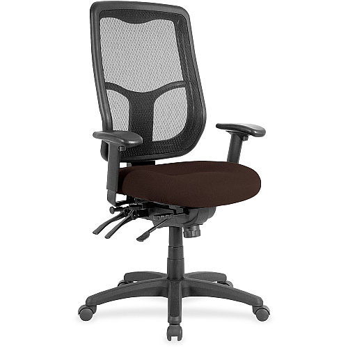 Eurotech Executive Chair Fabric Seat Material - High Back - Canyon Nightfall - Vinyl - 1 Each (MFH9SL105)