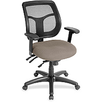 Eurotech Apollo Multi-Function Task Chair Stratus Seat Color - Fabric, Vinyl Seat Material - 5-star Base - Dillon Stratus - Armrest - 1 Each (MFT945008)
