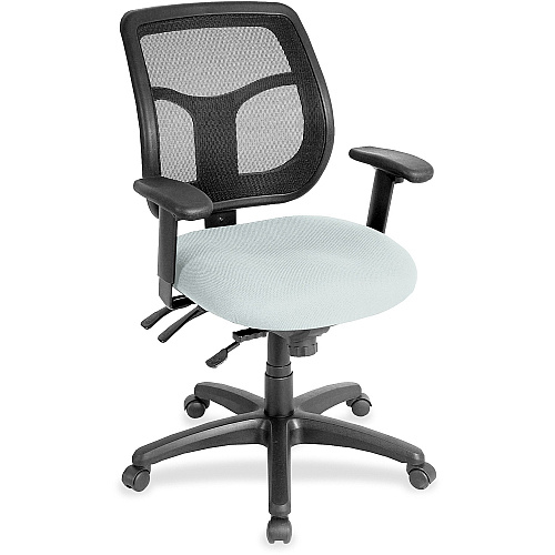 Eurotech Task Chair Breezy Seat Color - Fabric, Vinyl Seat Material - Castillo Breezy - 1 Each (MFT945102)