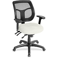 Eurotech Task Chair Snow Seat Color - Fabric, Vinyl Seat Material - Dillon Snow - 1 Each (MFT945103)