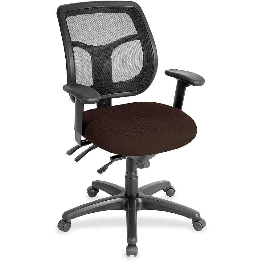 Eurotech Task Chair Nightfall Seat Color - Fabric, Vinyl Seat Material - Canyon Nightfall - 1 Each (MFT945105)