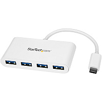 StarTech 4 Port Usb C Hub - Usb 3.0 Type-a 5gbps (HB30C4ABW)