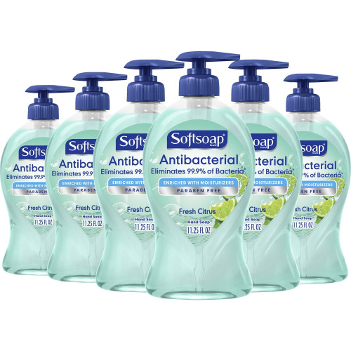 Softsoap Antibacterial Liquid Hand Soap Pump - 11.25 fl. oz. Bottles (03563CT)