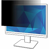 3M Privacy Filter for 30in Monitor, 16:10, PF300W1B Black, Matte
