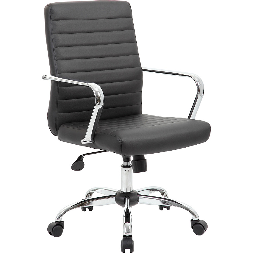 Boss Task Chair, Black Black - 1 Each (B436CCP)