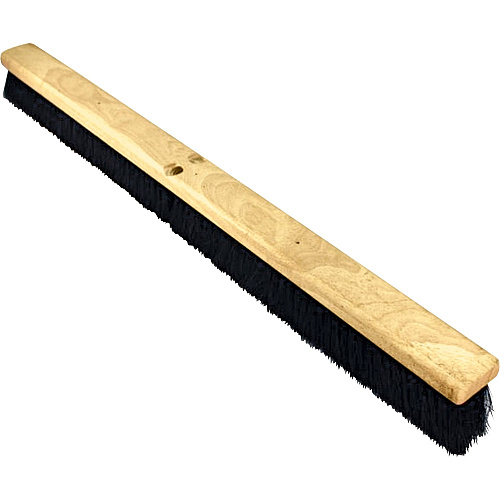 Genuine Joe Hardwood Block Broomhead 2.75" Tampico Fiber Bristle - 36" Overall Length - 1 Each (99656)