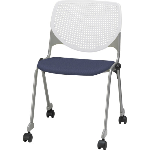 KFI Kool Collection CS2300 Armless Chair with Casters (CS2300B8S3)