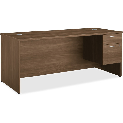 HON 101 Right Pedestal Desk, 72"W - 2-Drawer (LL3072RPPINC)