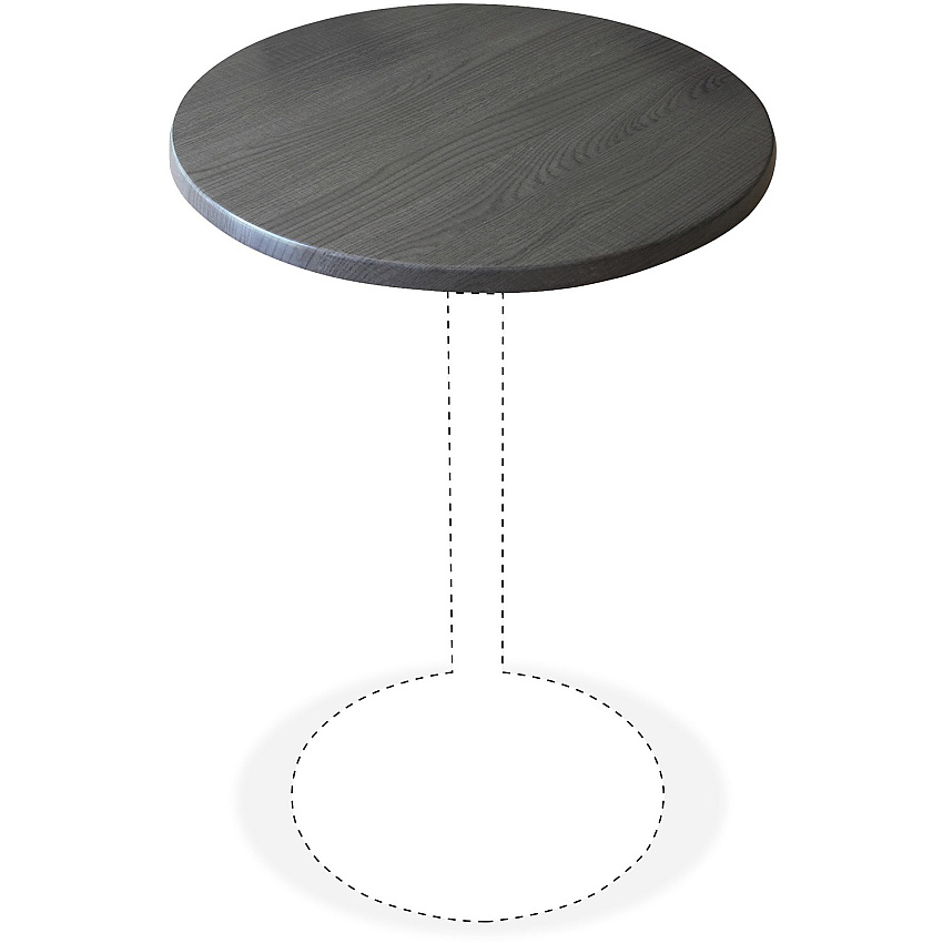 Holland Bar Stools Utility Table Top Charcoal Round Top - 36" Table Top Diameter - 2 / Carton (OD36RCHAR)