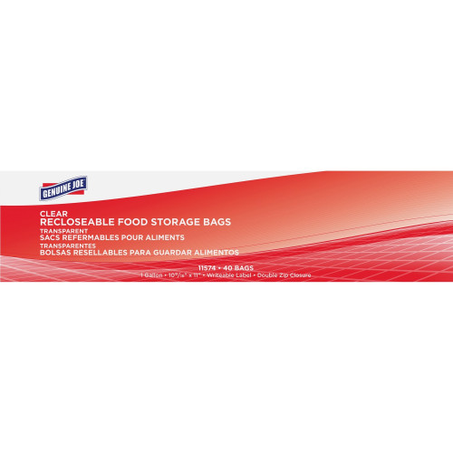 Genuine Joe Food Storage Bags (11574)