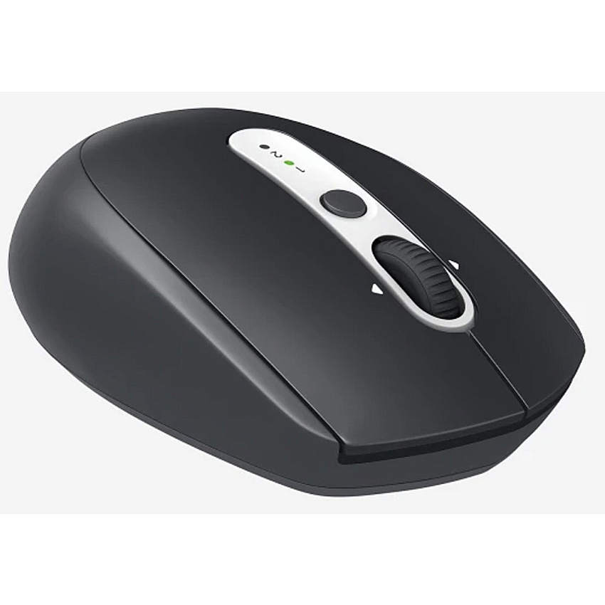 Logitech M585 Multi-Device Multi-Tasking Mouse Optical - Wireless - Bluetooth/Radio Frequency - Graphite - USB - 1000 dpi - Tilt Wheel - 5 Button(s) (910005012)