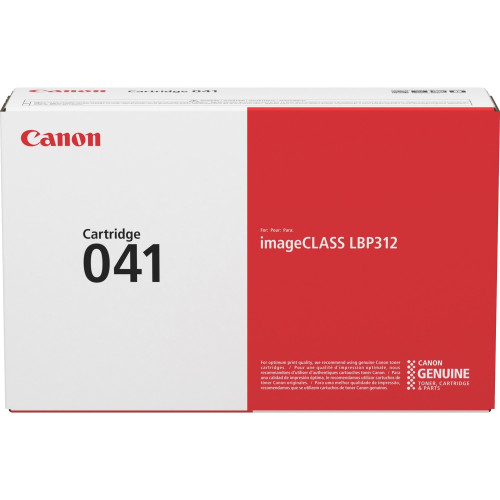 Canon 041 Standard Black Toner Cartridge (CRTDG041)