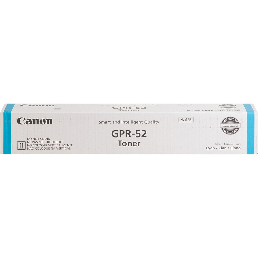 Canon GPR-52 Original Laser Toner Cartridge - Cyan - 1 Each 11500 Pages (GPR52C)