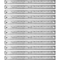 Westcott Stainless Steel Rulers 15